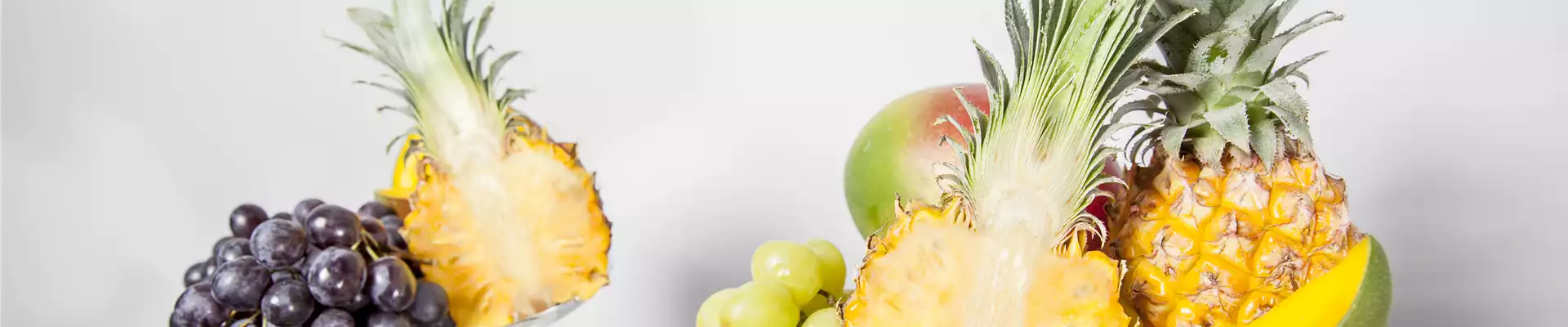 Fruchtmix (Weintrauben, Ananas, Mango)