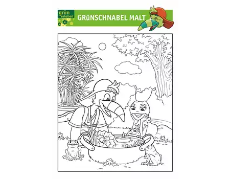 Grünschnabel Malvorlage 5 25