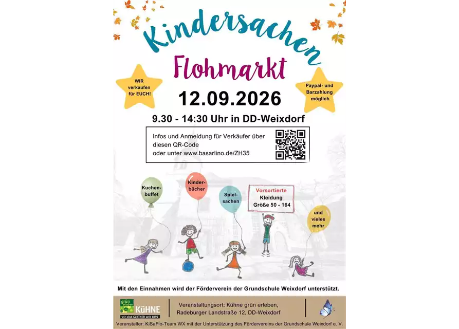 12.09. Kindersachen-Flohmarkt